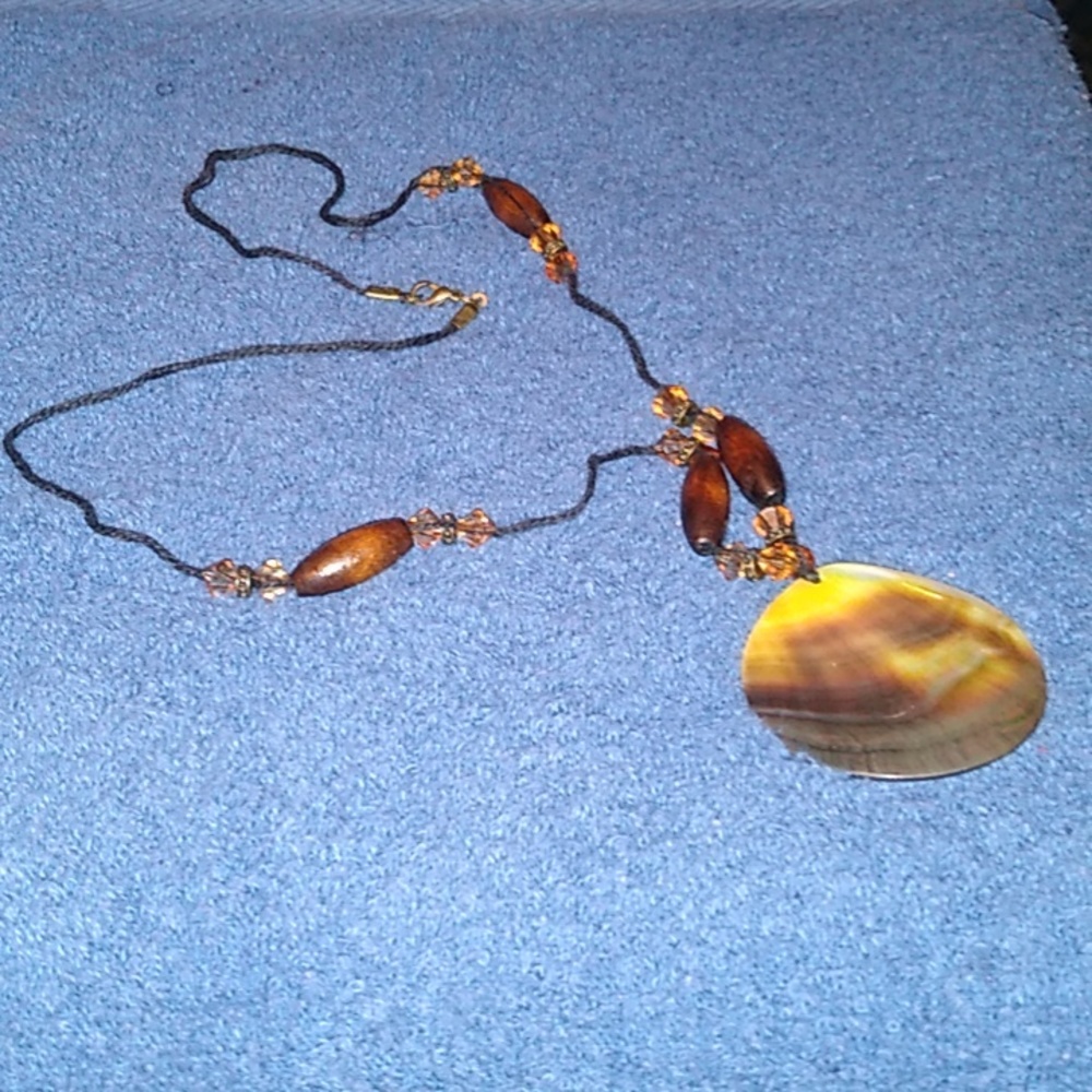 Sea shell beaded necklace